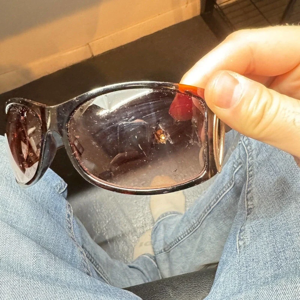 Brand New Chicos Brown‎ Ladies Sunglasses Frame Full Rim Butterfly H9853